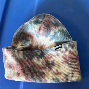 Kids Tie-Dye Beanie - Multicolor